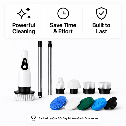ScrubJet Pro V2 8-in-1 Electric Spin Scrubber